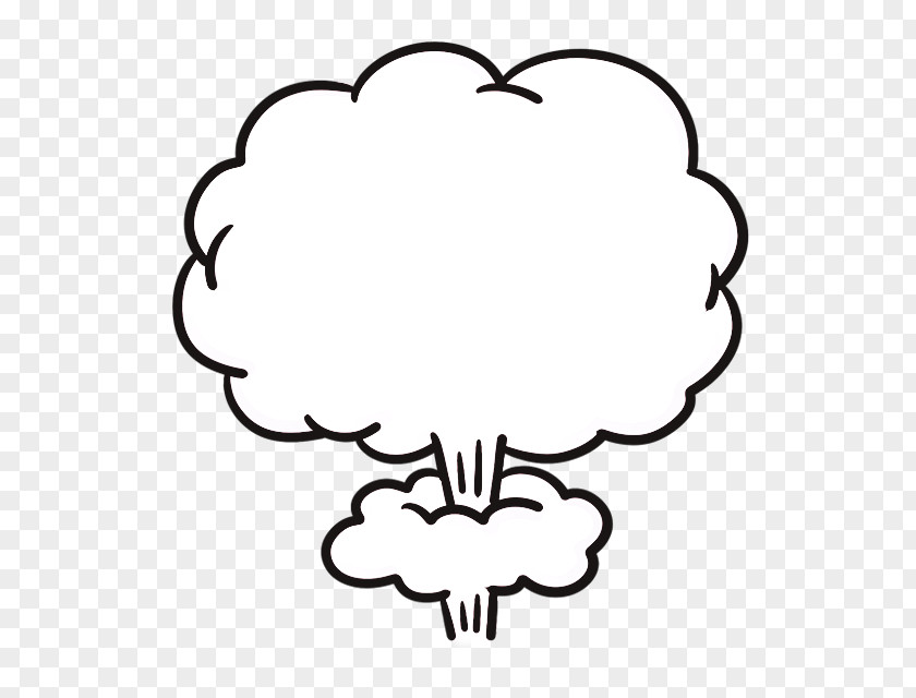 Jet Icon Mushroom Cloud Cartoon Explosion PNG