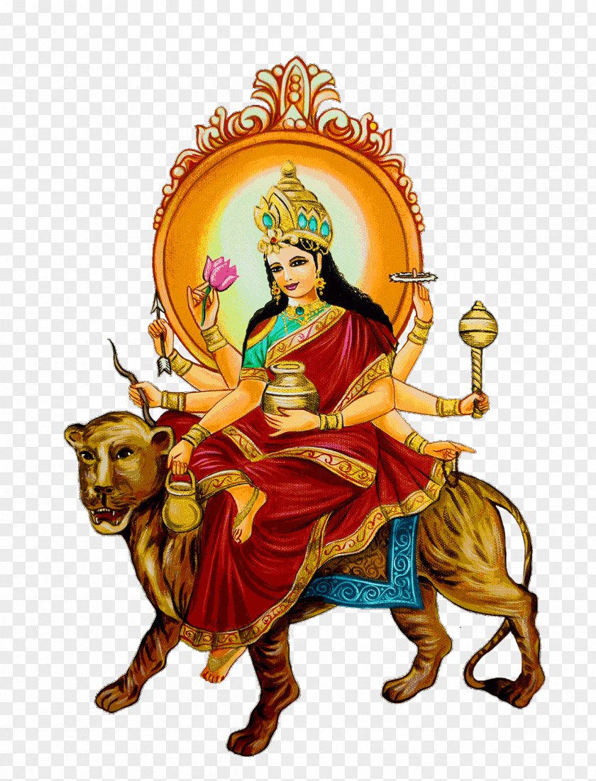 Lakshmi Parvati Mahadeva Kushmanda Navaratri PNG