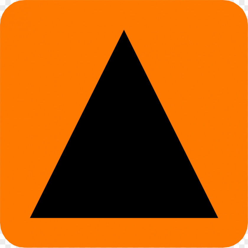 Roadside Signs Triangle Point Font PNG