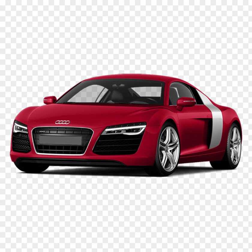 Red,side,car,Audi R8 2014 Audi Car Quattro V10 Engine PNG