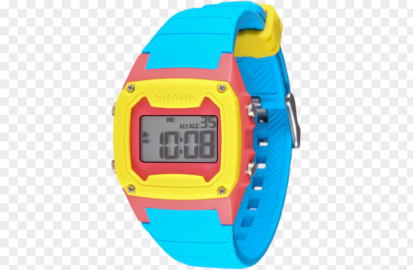 Shark Freestyle Leash Mini Watch Blue Chronograph PNG