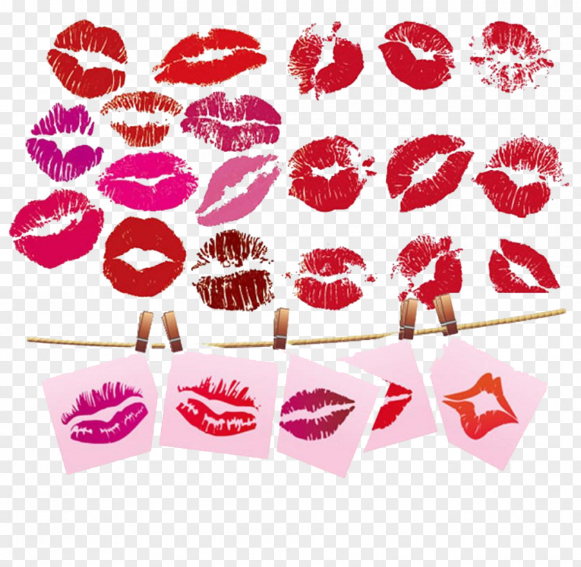 Variety Vector Lipstick Lip Mouth Euclidean Clip Art PNG