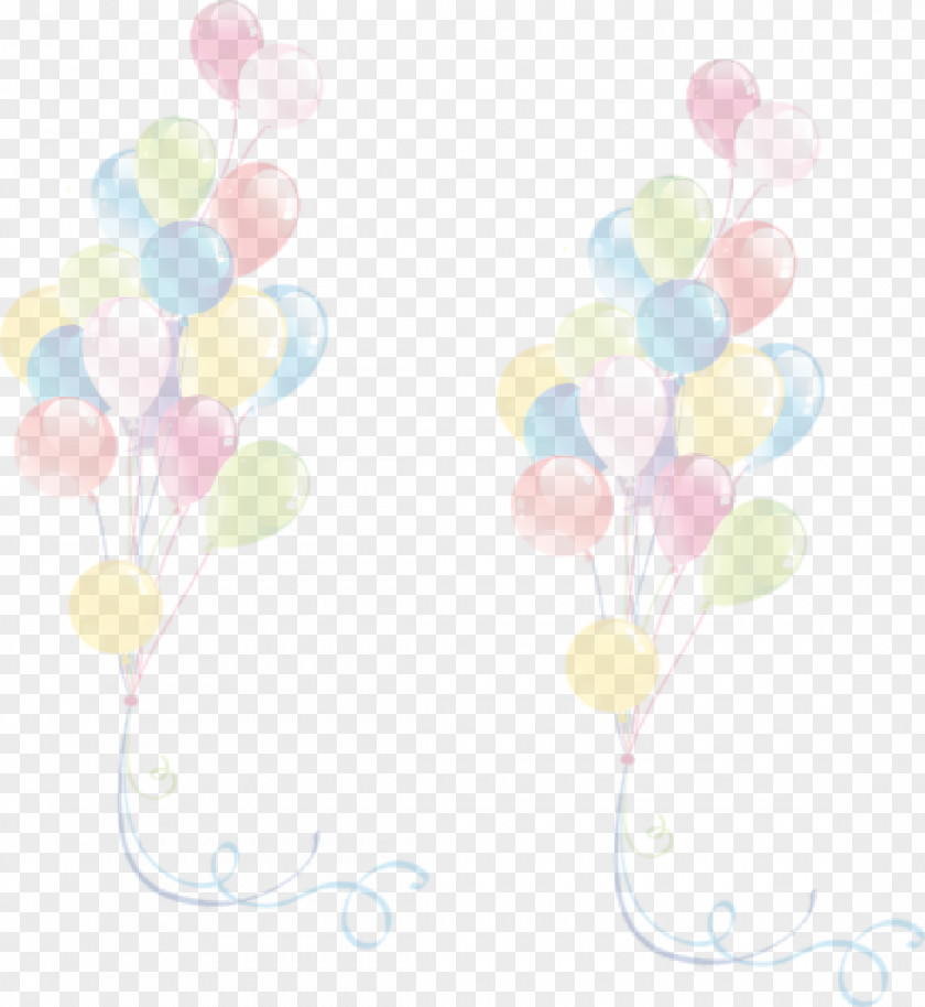 Balloon Pictures Petal Pattern PNG