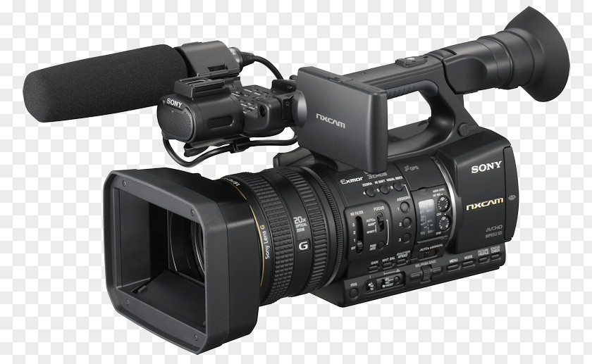 Camera Sony Camcorders Video Cameras High-definition Television PNG