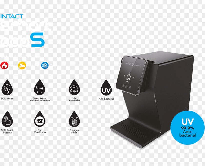Instant Hot Water Dispenser Filter Cooler Purification PNG