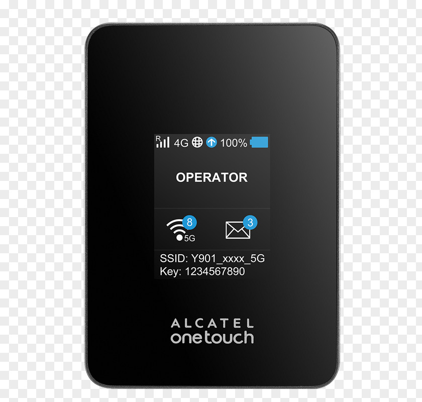 Link Aggregation Alcatel Mobile LTE Advanced 4G Router PNG