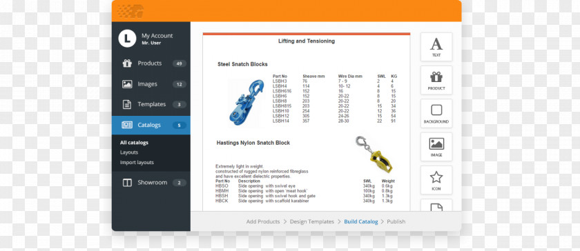 Order Catalog Technology Customer Line Sheet PNG