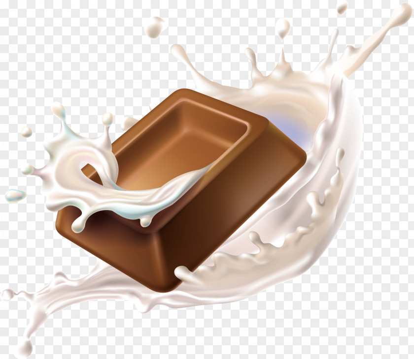 Silky Milk Chocolate Ice Cream PNG