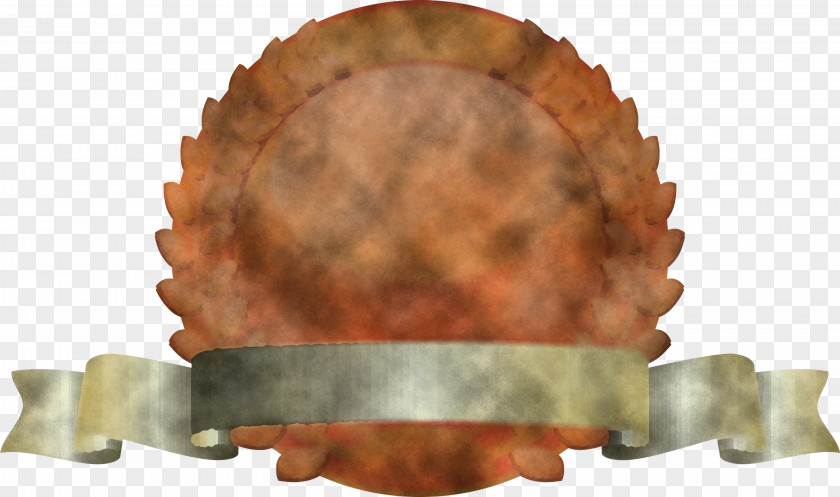 Brozen Badge Blank Award PNG