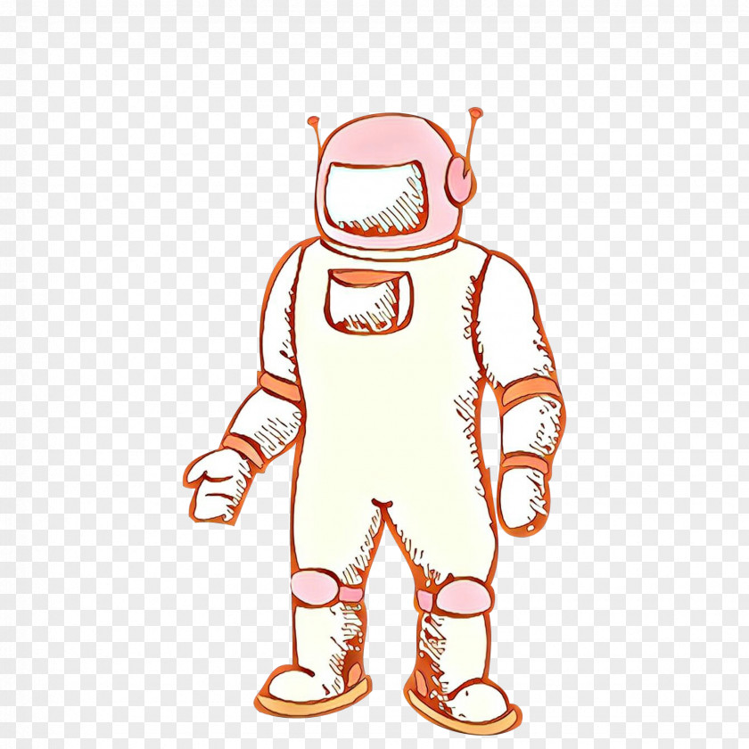 Astronaut Character Cartoon PNG
