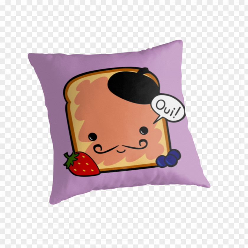 French Toast Throw Pillows Cushion Textile Rectangle PNG