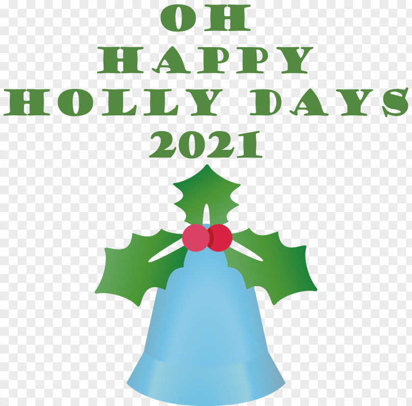 Happy Holly Days Christmas Holiday PNG