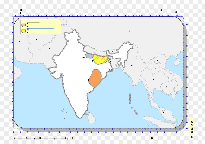 Map Magadha Kalinga Gandhara Kingdom Of The Videhas PNG