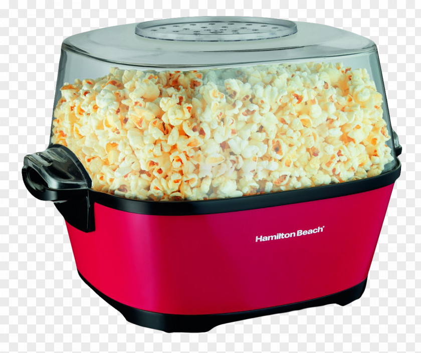 Popcorn Maker Popper Hamilton Beach Brands Bowl Cooking PNG