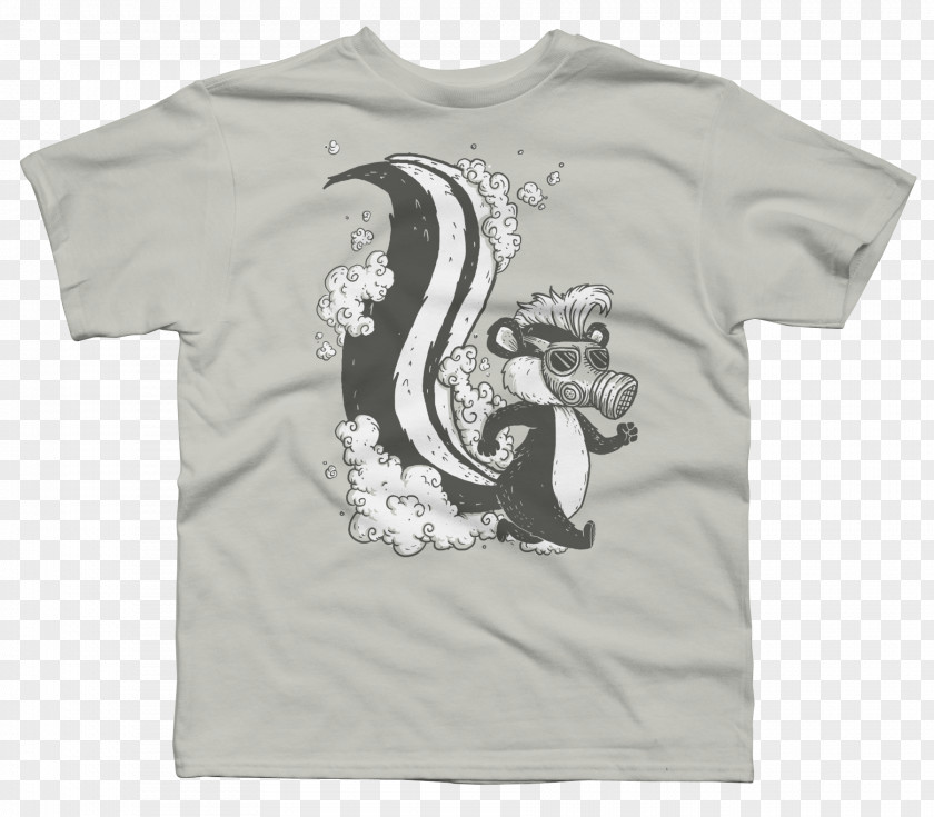 T-shirt Mammal Sleeve Neck Font PNG