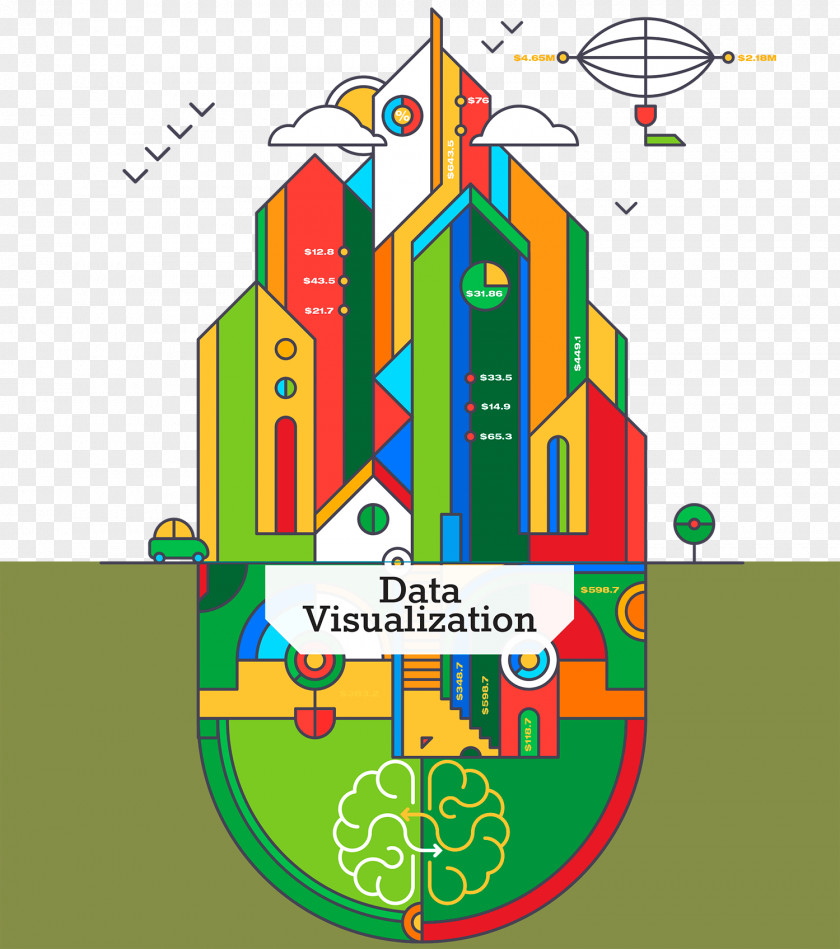 Data Visualization Infographic PNG
