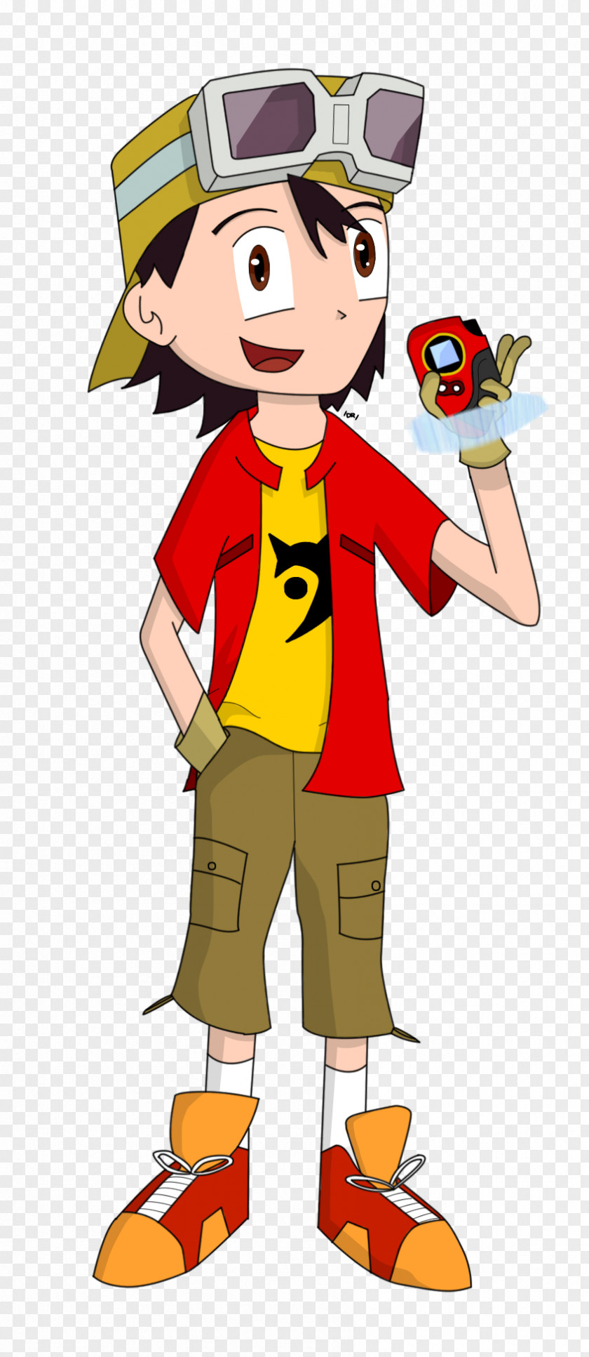 Digimon Takuya Kanbara DigiDestined Character PNG