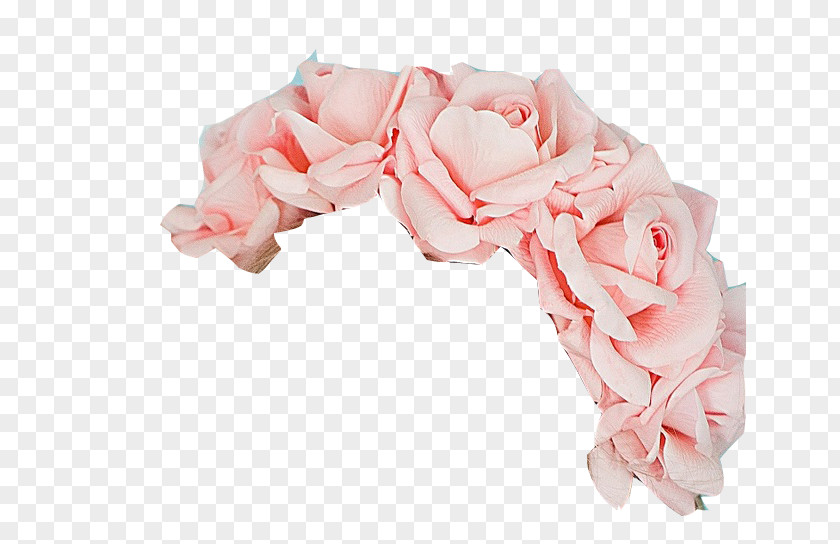 Flower Garden Roses Bouquet Wreath Pink Cut Flowers PNG
