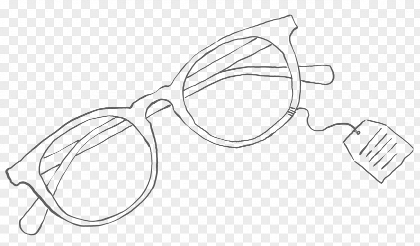 Glasses Sunglasses Line Art Drawing Sketch PNG