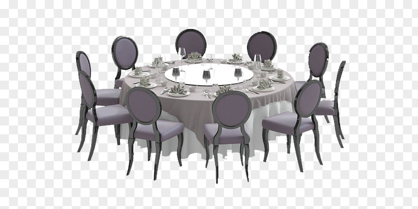Hotel Dining Table PNG