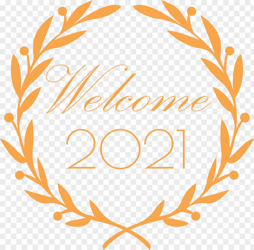 New Year 2021 Welcome PNG