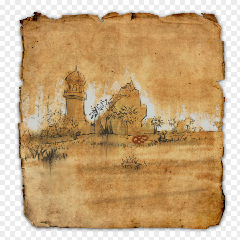 Old Map The Elder Scrolls Online Treasure II: Daggerfall PNG