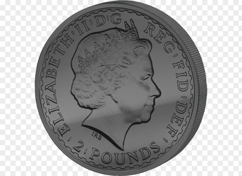 Silver Coin Britannia Ounce PNG