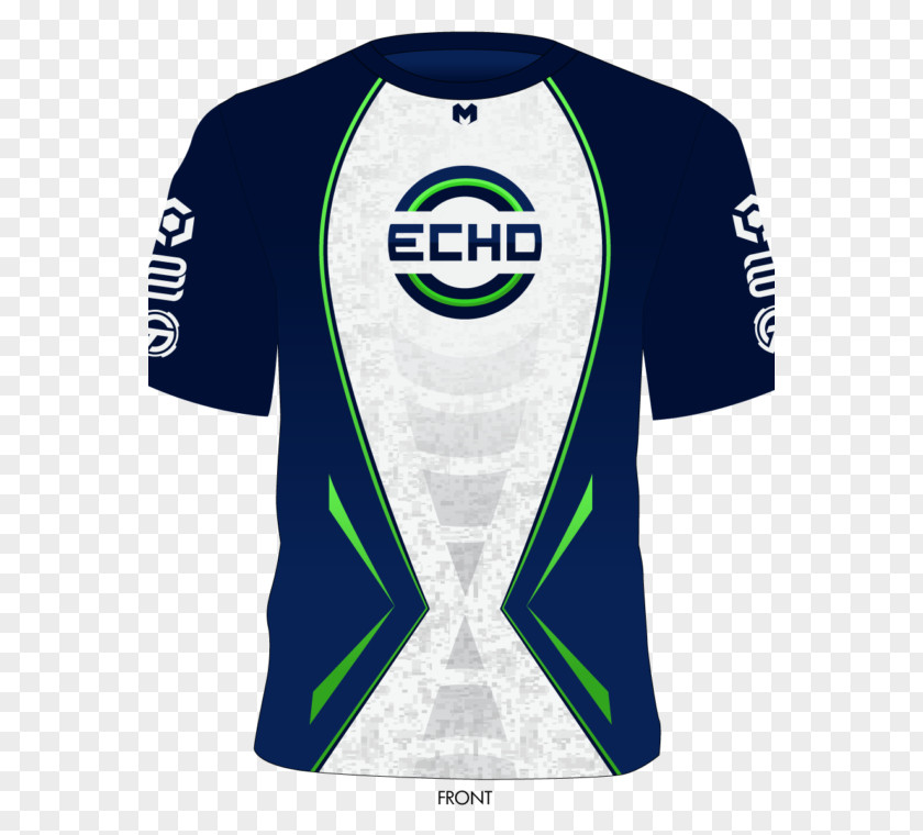 T-shirt Sports Fan Jersey Echo Gaming Logo Uniform PNG