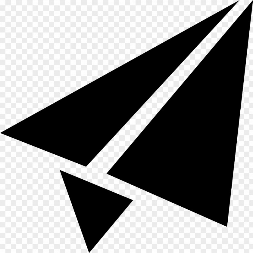 Triangle Point Black Graphics PNG