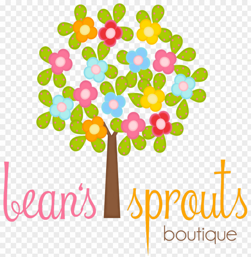 Bean Sprouts Clip Art Tree Openclipart Flower PNG
