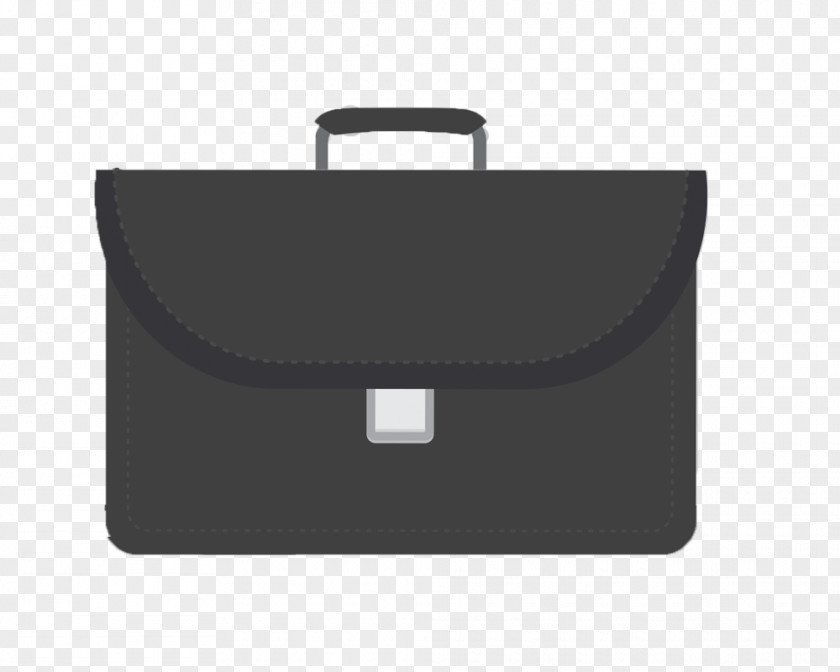 Black Business Briefcase Designer PNG