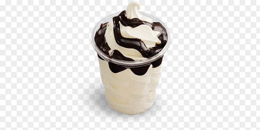 Ice Cream McDonald's Hot Fudge Sundae Milkshake PNG