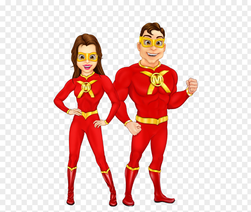 Mr And Mrs Superhero Party Entertainment Costume Mrs. PNG