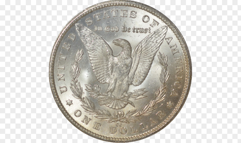 Silver Dollar Eucalyptus Coin Quarter Morgan PNG