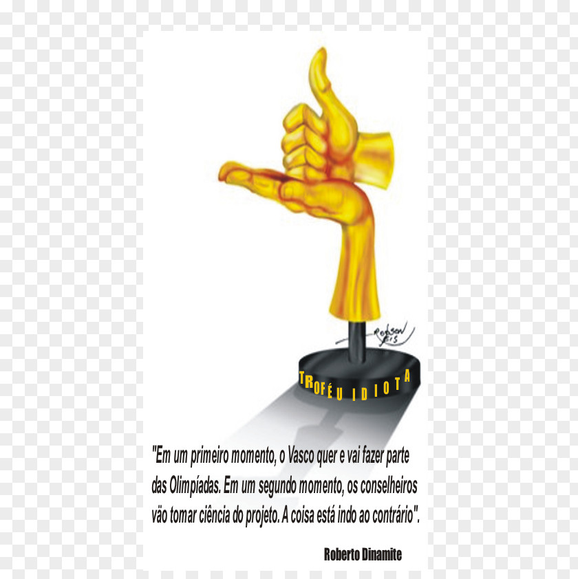 Trophy Figurine Font PNG