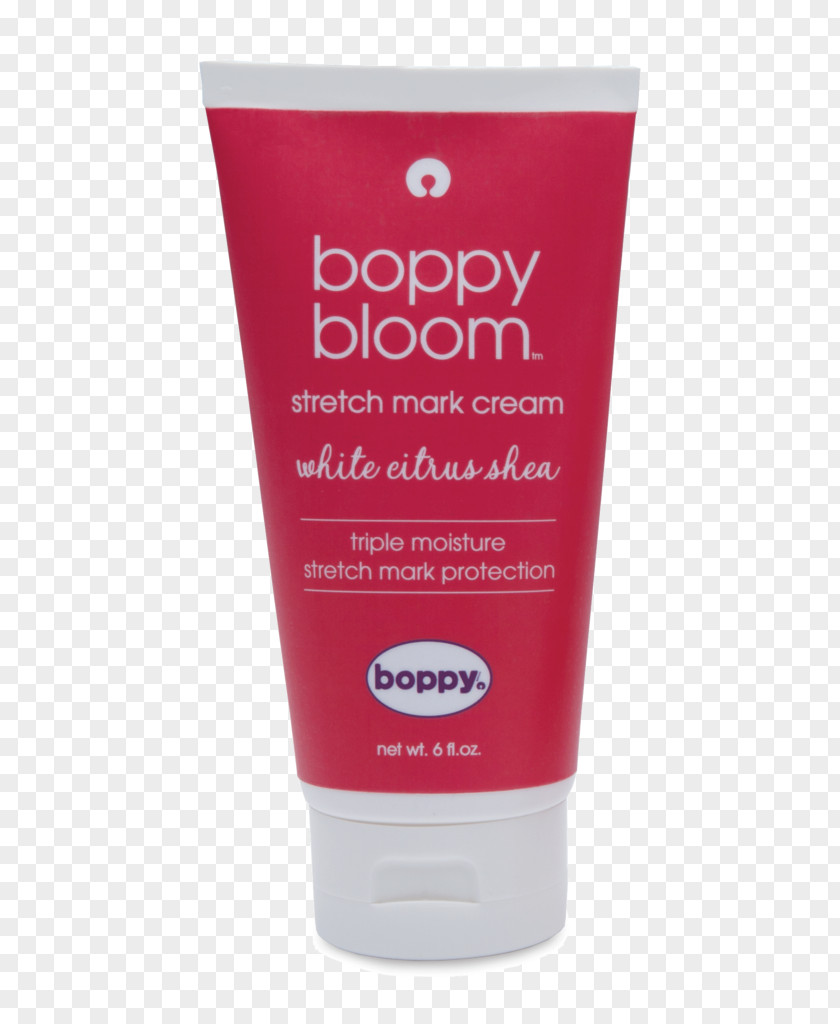Baby Cream Boppy Bloom Stretch Mark Lotion Product Ounce PNG
