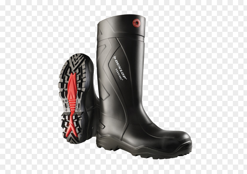 Boot Wellington Dunlop Tyres Shoe Steel-toe PNG