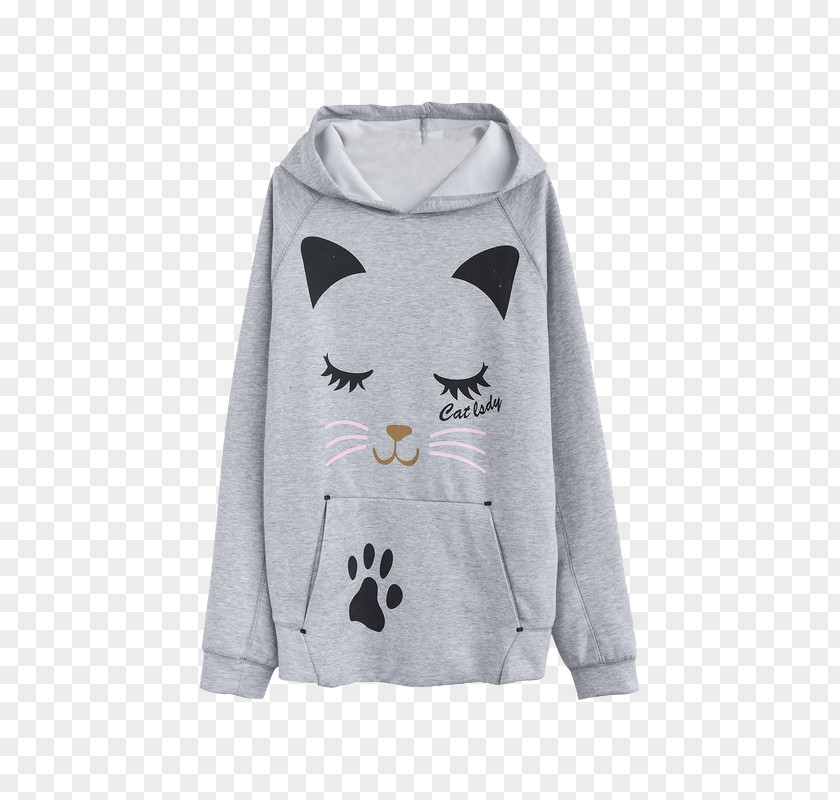 Cat Pattern Sweater T-shirt Bluza Jumper PNG