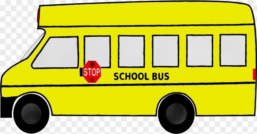 Commercial Vehicle Van Cartoon School Bus PNG