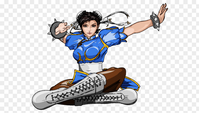 Chun-Li Capcom Female Art PNG