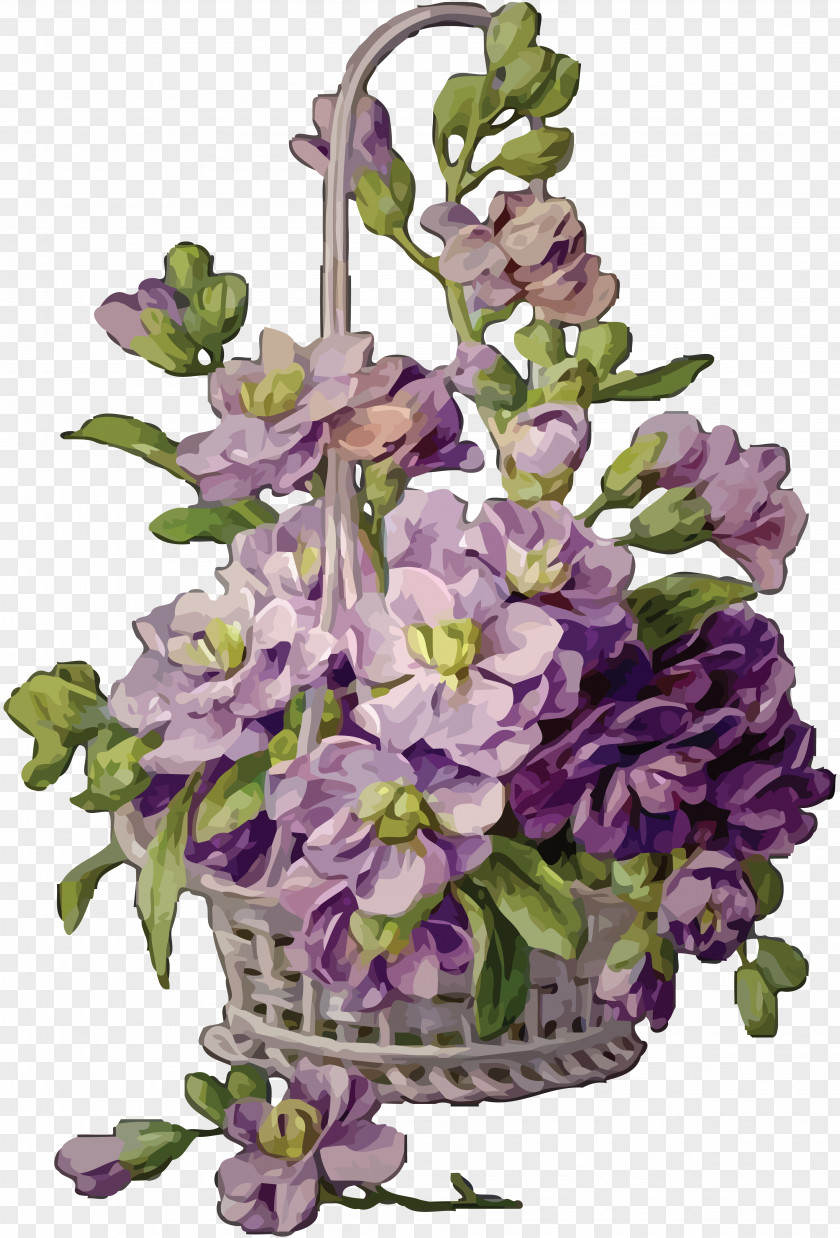 Lavender Flower Paper Greeting & Note Cards Clip Art PNG