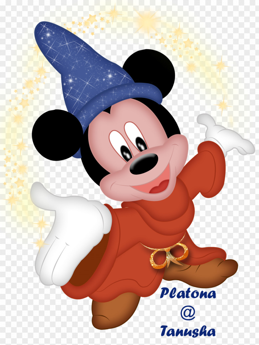Mickey Mouse Minnie Fantasia Pluto The Sorcerer's Apprentice PNG