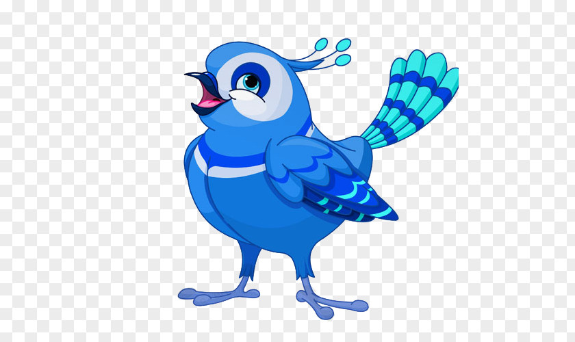 Singing Blue Bird Drawing Royalty-free Clip Art PNG