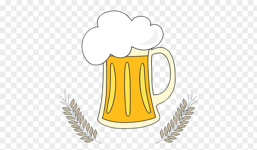 Vector Wheat Beer Free PNG