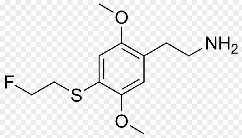 2,4,5-Trimethoxyphenethylamine Aleph Designer Drug PNG