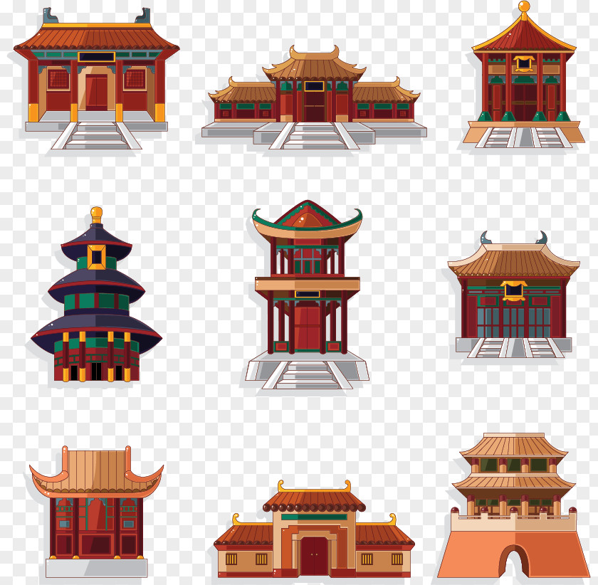 Furniture Roof Chinese Background PNG