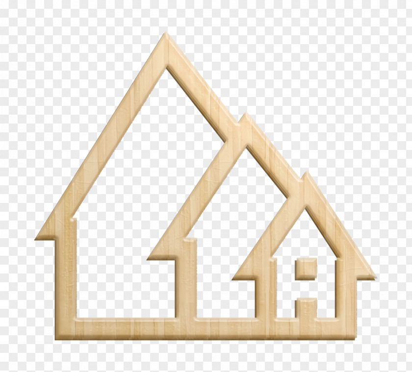 Houses Icon Architecture And City Responsive Design PNG