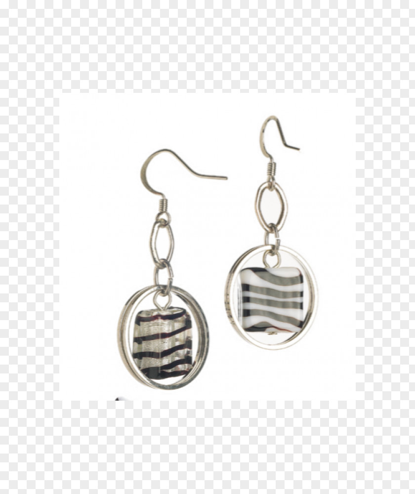 Silver Earring Body Jewellery PNG