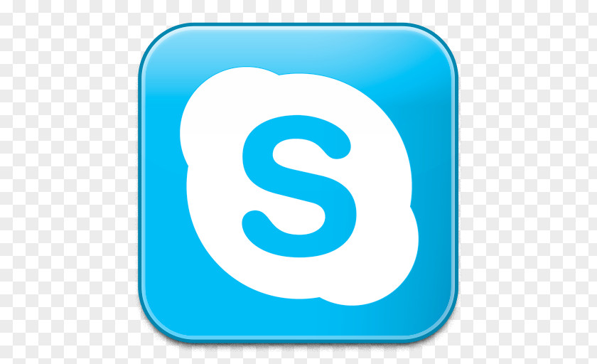 Skype 1 Blue Area Text Symbol PNG