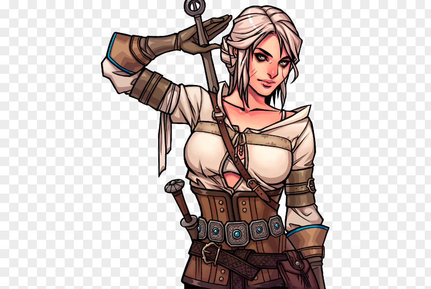Ciri Sakimichan The Witcher 3: Wild Hunt Yennefer PNG